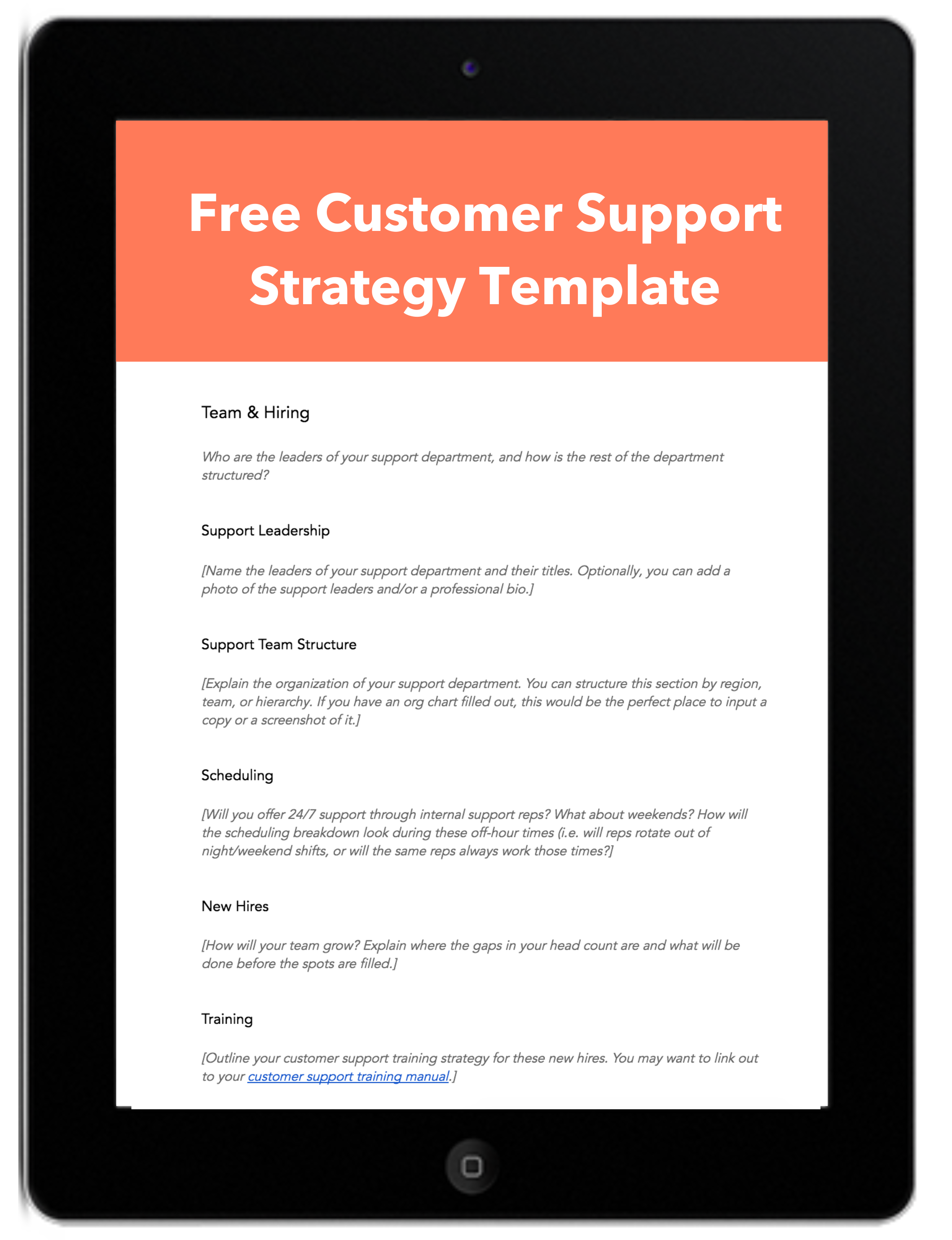 free-customer-support-strategy-template-download-now